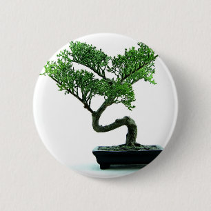 Bonsai Tree Ronde Button 5,7 Cm