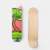 Bonsai Tree Skateboard (Voorkant)