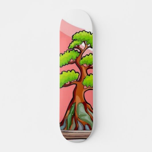 Bonsai Tree Skateboard (Voorkant)