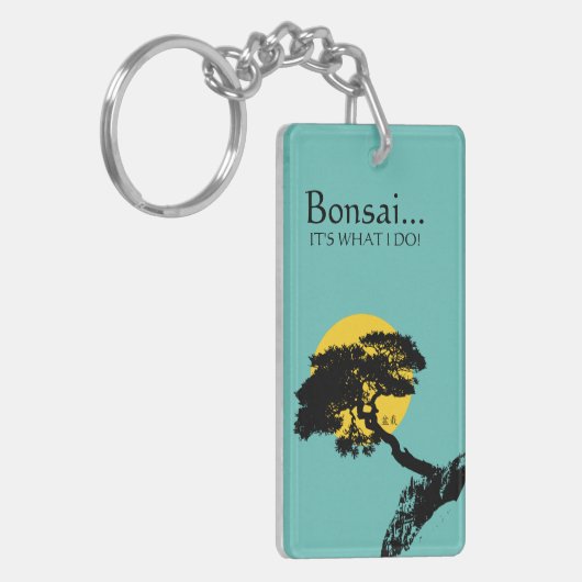 Bonsai Tree Sleutelhanger (Voorkant Links)