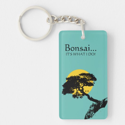 Bonsai Tree Sleutelhanger (Voorkant)