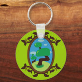Bonsai Tree Sleutelhanger (Voorkant)