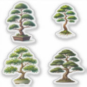 Bonsai tree sticker (Voorkant)