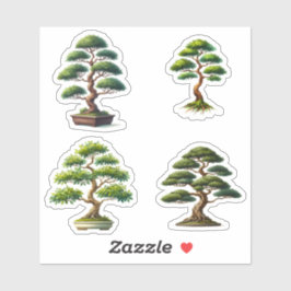 Bonsai tree sticker