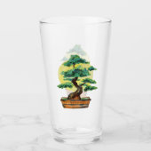 Bonsai Tree Sunshine Glas (Voorkant)