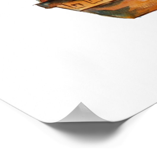 Bonsai Tree Sunshine Poster (Hoek)