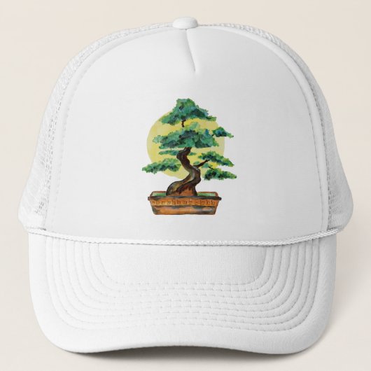 Bonsai Tree Sunshine Trucker Pet (Voorkant)