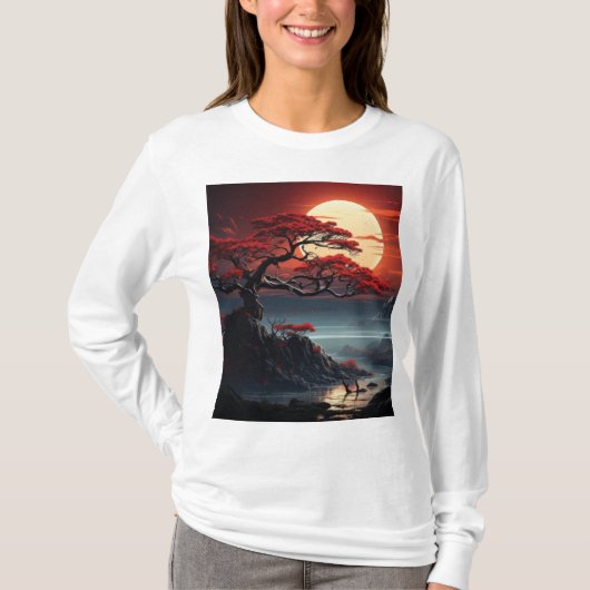 Bonsai Tree T-shirt (Voorkant)