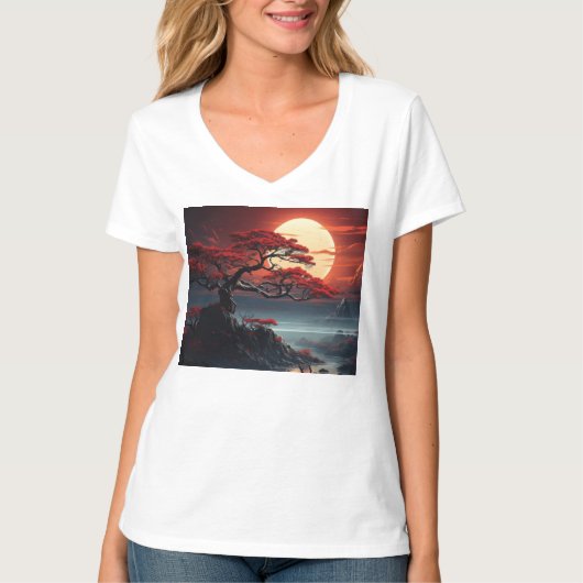 Bonsai Tree T-shirt (Voorkant)