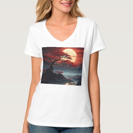 Bonsai Tree T-shirt (Voorkant)