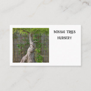 Bonsai Tree Visitekaartje