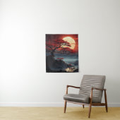 Bonsai Tree Wandkleed (In situ)