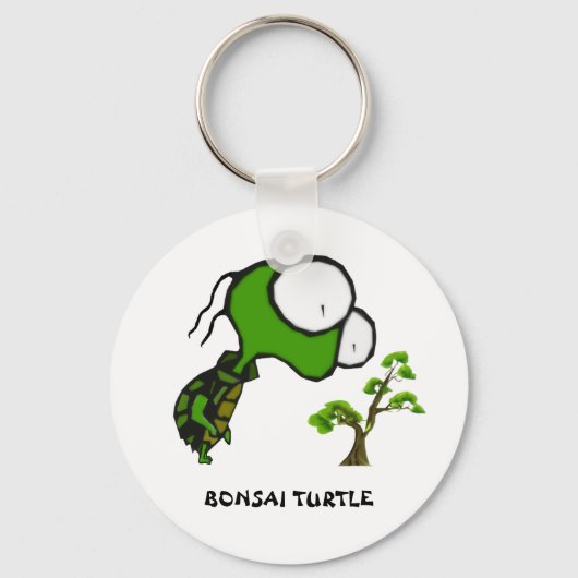 Bonsai Turtle Sleutelhanger (Voorkant)