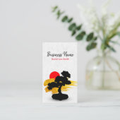 Bonsai/Visitekaartje van het landschap Visitekaartje (Staand voorkant)