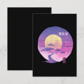 Bonsai Wave Premium Gift Bedankkaart (Voorkant / Achterkant)