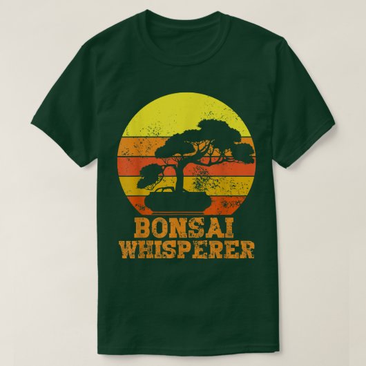 Bonsai Whisperer Funny Japans Bonsai Boom Lover T-shirt (Design voorkant)