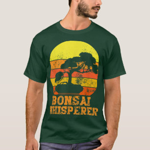 Bonsai Whisperer Funny Japans Bonsai Boom Lover T-shirt