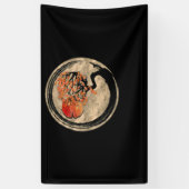 Bonsai Zen Buddhist Enso Circle Tree In Japanese Spandoek (Verticaal)