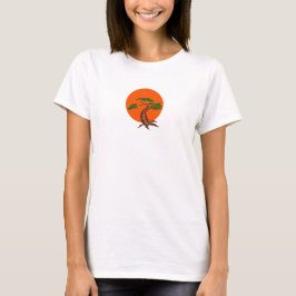 Bonsai Zonsondergang T-shirt