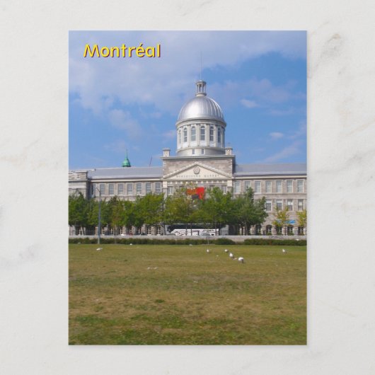 Bonsecours Market Briefkaart (Voorkant)