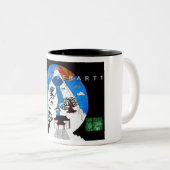 bonsi tree - Gepersonaliseerd Tweekleurige Koffiemok (Voorkant rechts)