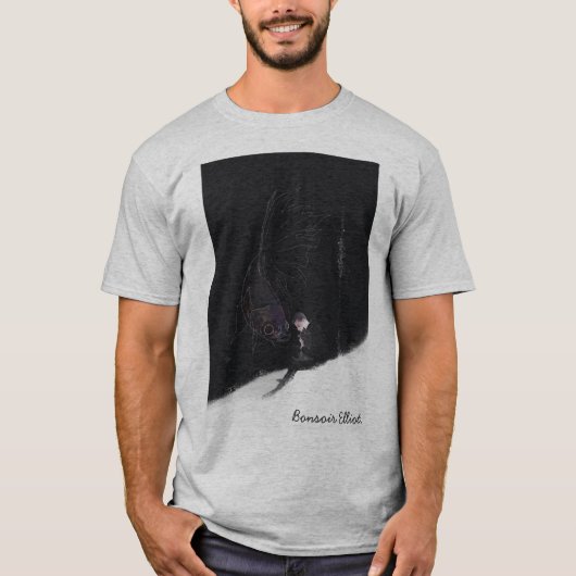 Bonsoir Elliot. ArtWork #2 T-shirt (Voorkant)