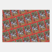 Bont Baby kerst inpakpapier (Voorkant 3)