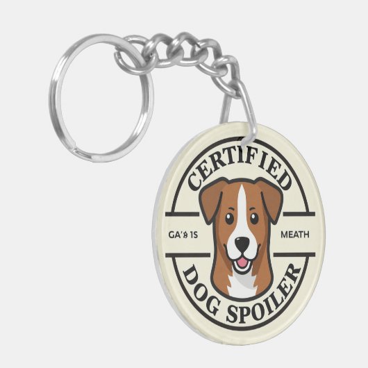 bont-Baby-spoiler Sleutelhanger (Voorkant Links)