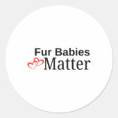 Bont baby's Sticker (Voorkant)