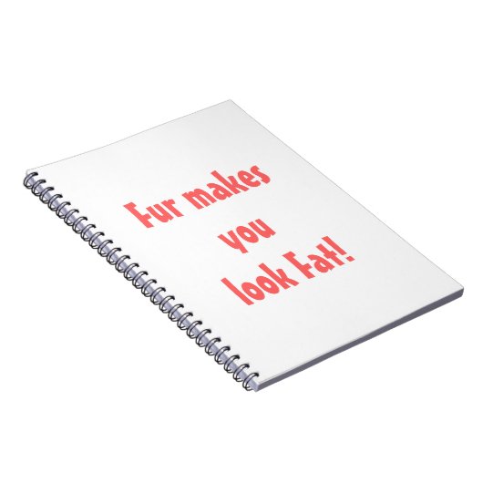 Bont doet je dik lijken notitieboek (Rechterzijde)