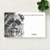 Bont echt, je bent poten-actief geweldig! Naam hon Post-it® Notes (Kantoor)