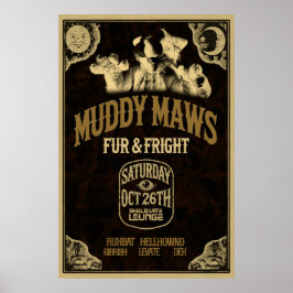 Bont & Fright OG Flyer Poster