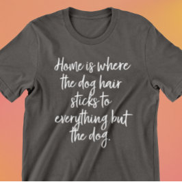 Bont-gelukkig Home Zwart T-shirt