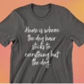 Bont-gelukkig Home Zwart T-shirt