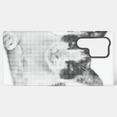 Bont Halftoon Samsung Galaxy Hoesje (Achterkant horizontaal)
