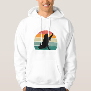 Bont, Scheten, Vriendschap - Grappige Retro Hond L Hoodie