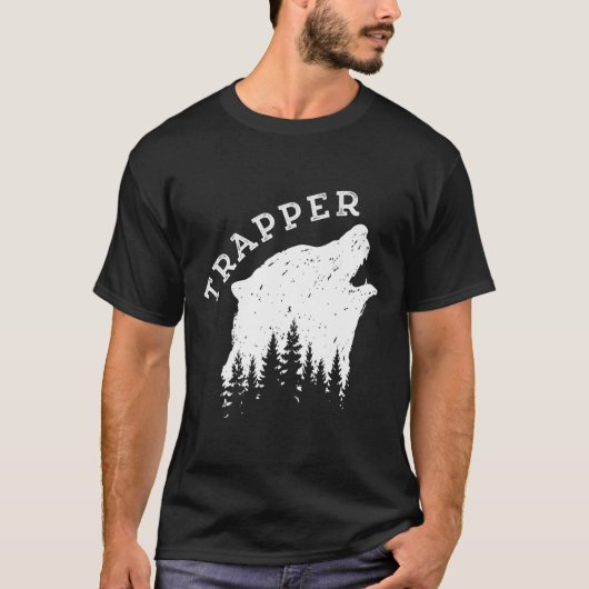 Bont Trapping Shirt met lange mouwen voor trappers (Voorkant)