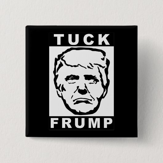 bont vierkante button 5,1 cm (Voorkant)