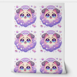 Bontbaby's altijd Schattige Kawaii Puppy muurschil Behang