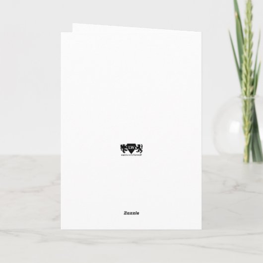 Bontbaby's in een Valentijn Feestdagen Kaart (Achterkant)