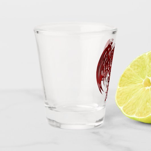 bontdraak shot glas (Links)