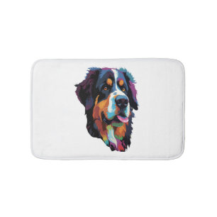 Bonte Berner Sennenhond Badmat