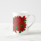 Bonte Chinese kerstMok Porselein Kop (Rechts)