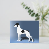 Bonte Dog Argenta Briefkaart (Staand voorkant)