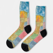 Bonte Landschap - Paul Klee Sokken (Links)
