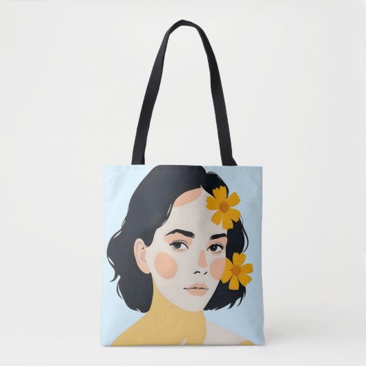 bonte man tote bag (Voorkant)