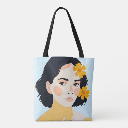 bonte man tote bag (Achterkant)
