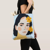 bonte man tote bag (Dichtbij)