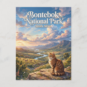 Bontebok Nationaal Park Zuid-Afrika Briefkaart