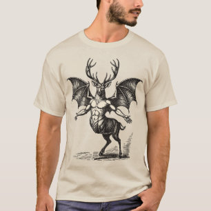 Bontgekleurde Mystieke Herten van de Hemel T-shirt